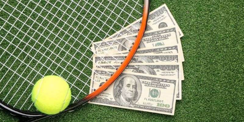 Betting on the total number of games in tennis betting