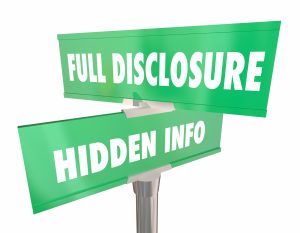 Disclosure of Information